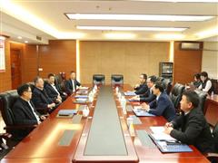 葛红林会见中国瑞林党委书记、董事长章晓波